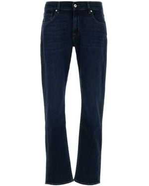 7 For All Mankind Stretch Denim Jeans - Blue