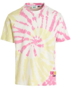 Gcds T-Shirt Tie Dye' - Pink