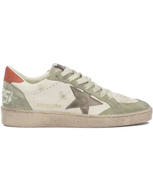 Golden Goose "Ball Star" Low Trainers - Green