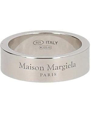 Maison Margiela Brass Ring - White