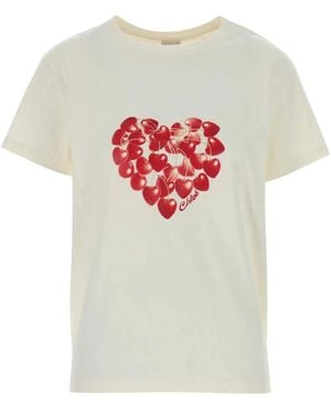 Chloé Logo T-Shirt - White