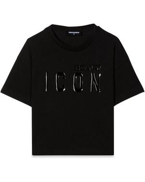 DSquared² Icon Maglietta - Black