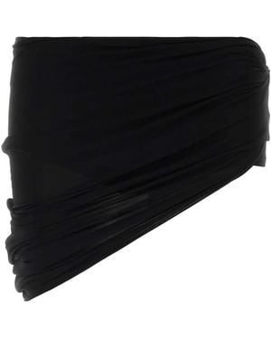 Gucci Stretch Jersey Mini Skirt - Black