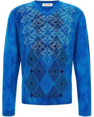 Kiko Kostadinov 'Hatha' Jumper - Blue