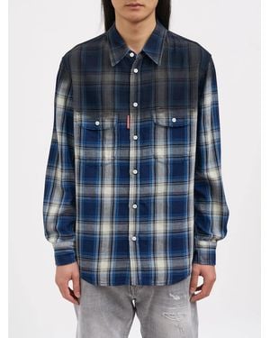 DSquared² Canadian Vintage Shirt - Blue