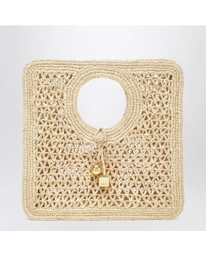 Jacquemus Small Square Spiaggia Bag - Metallic