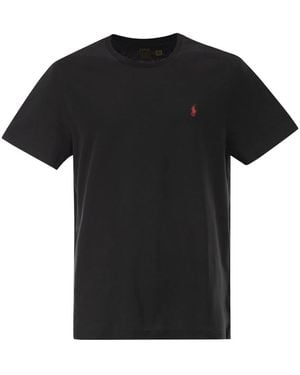 Polo Ralph Lauren Custom Slim-Fit Jersey T-Shirt - Black