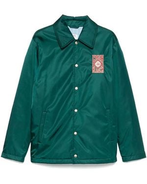 CASABLANCA Stadium Jacket - Green