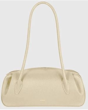 Yuzefi Oyster Shoulder Bag - Natural