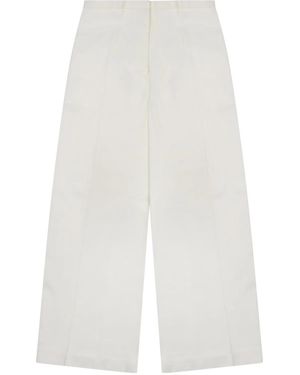 Alberta Ferretti Pantalone - White