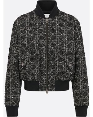 Dior Cotton Acrylic Coat - Black