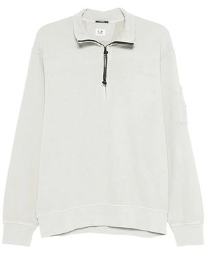 C.P. Company C.P.Company Cotton Jumper - White