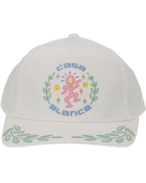 CASABLANCA "Dance Joy" Baseball Hat - Grey