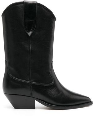 Isabel Marant Deurto Cowboy Boots - Black
