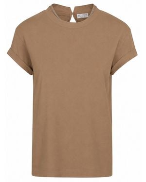 Brunello Cucinelli T-Shirt - Brown
