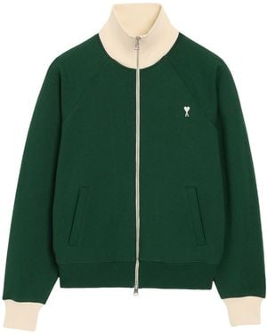 Ami Paris Cotton Sweatshirt - Green