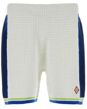 CASABLANCA Crochet Shorts - Blue