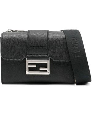 Fendi Double Baguette Bag - Black