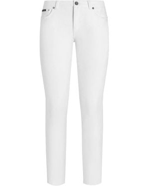 Dolce & Gabbana Dolce & Gabbana Pantalone 5 Tasche - White