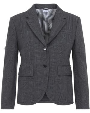 Thom Browne Dark Armhole Sport Coat - Blue