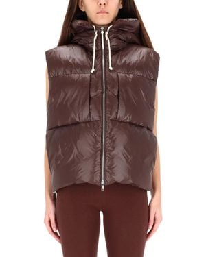 Jil Sander Padded Vest - Red