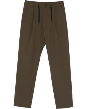 Herno Pleated Drawstring Trousers - Grey