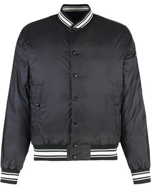 Moncler Bouchet Bomber Down Jacket - Black