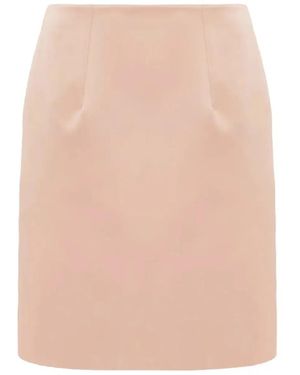 Chloé Mini Pencil Skirt - Natural