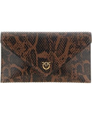 Pinko 'Love Birds' Mini Clutch - Grey