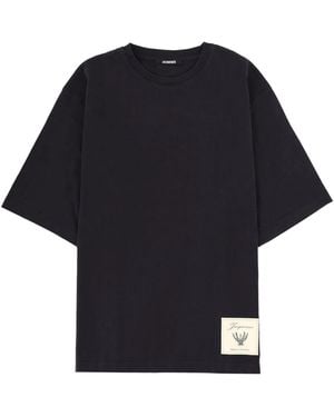 Maison Margiela Collana Con Pendente Anello - Black