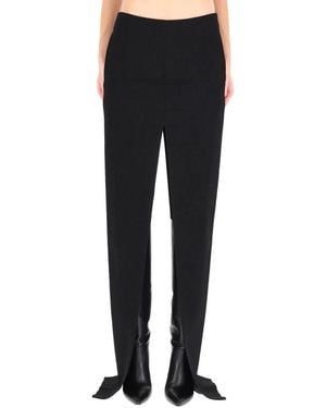 Rick Owens Long Skirt With Centre Slits - Black