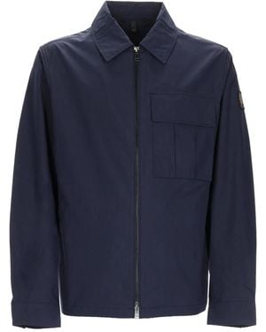 Belstaff Giacca Overshirt Cargo - Blue