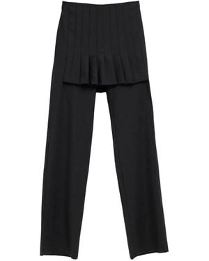 Paloma Wool "Andrale" Straight Trousers - Black