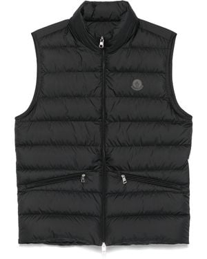 Moncler Quilted Padded Gilet - Black