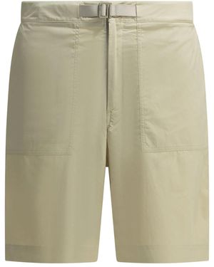 Houdini Sportswear "Liquid Chore" Technical Shorts - Natural