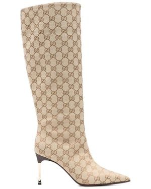 Gucci Bombshell Gg Boots - White