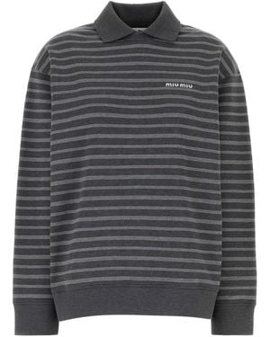 Miu Miu Felpe - Grey