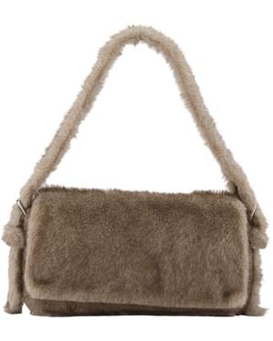 Alexander Wang Ricco Slim Flap Shoulder Bag - Brown
