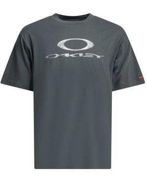 Oakley "New Retro Tee X-Metal 3.0" Crew-Neck T-Shirt - Gray