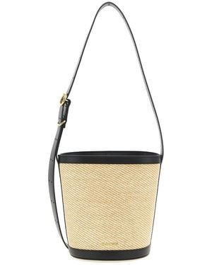 Jil Sander 'Cannolo' Bucket Bag - White