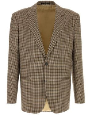 Gucci Embroidered Wool Blazer - Green