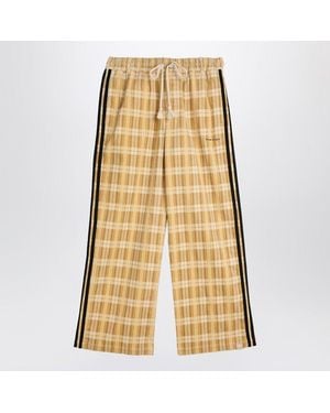 adidas Originals Checked Pants Song For The Mute Adi006 - Natural