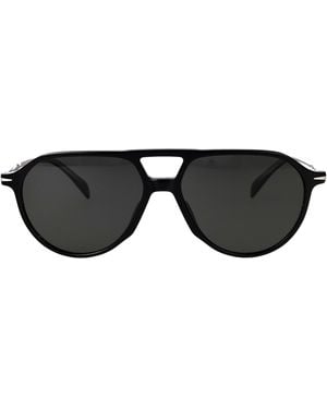 David Beckham Acetate Sunglasses - Black