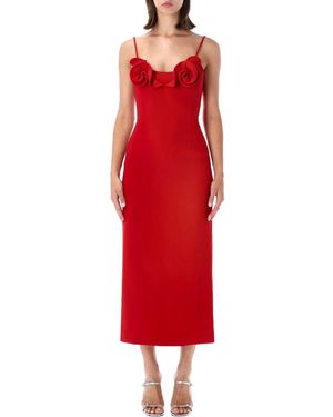 Magda Butrym Rose Dress - Red