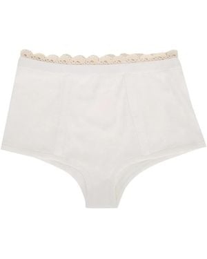 Magda Butrym Pf25 Shorts 01 - White
