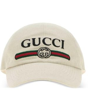 Gucci Cotton Cap - Natural