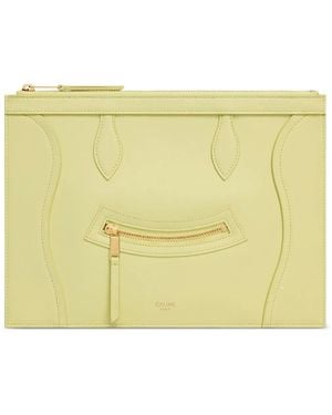 Celine Medium Pouch - Yellow
