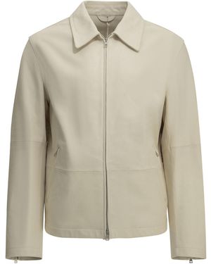 Our Legacy "Rework" Leather Jacket - Natural
