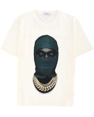 ih nom uh nit T-Shirt With Logo - Blue