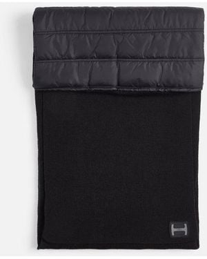 Hogan Sciarpa Trapunta + Maglia - Black